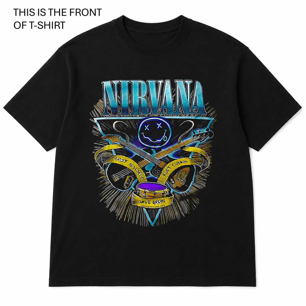 BDG Graphic T-Shirt - Nirvana - Built Different Goods