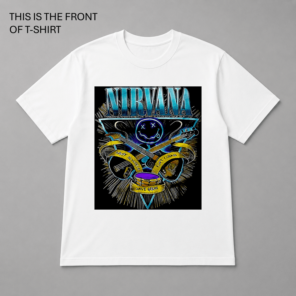 BDG Graphic T-Shirt - Nirvana - Built Different Goods