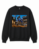 BDG Crew Neck Sweatshirt - Yamaha YZ450R Dirt Series - Built Different Goods