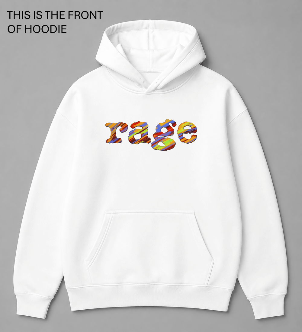 BDG Graphic Hoodie - Rage - Built Different Goods