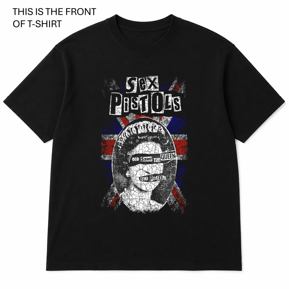 BDG Graphic T-Shirt - Sex Pistols - God save the Queen - Built Different Goods