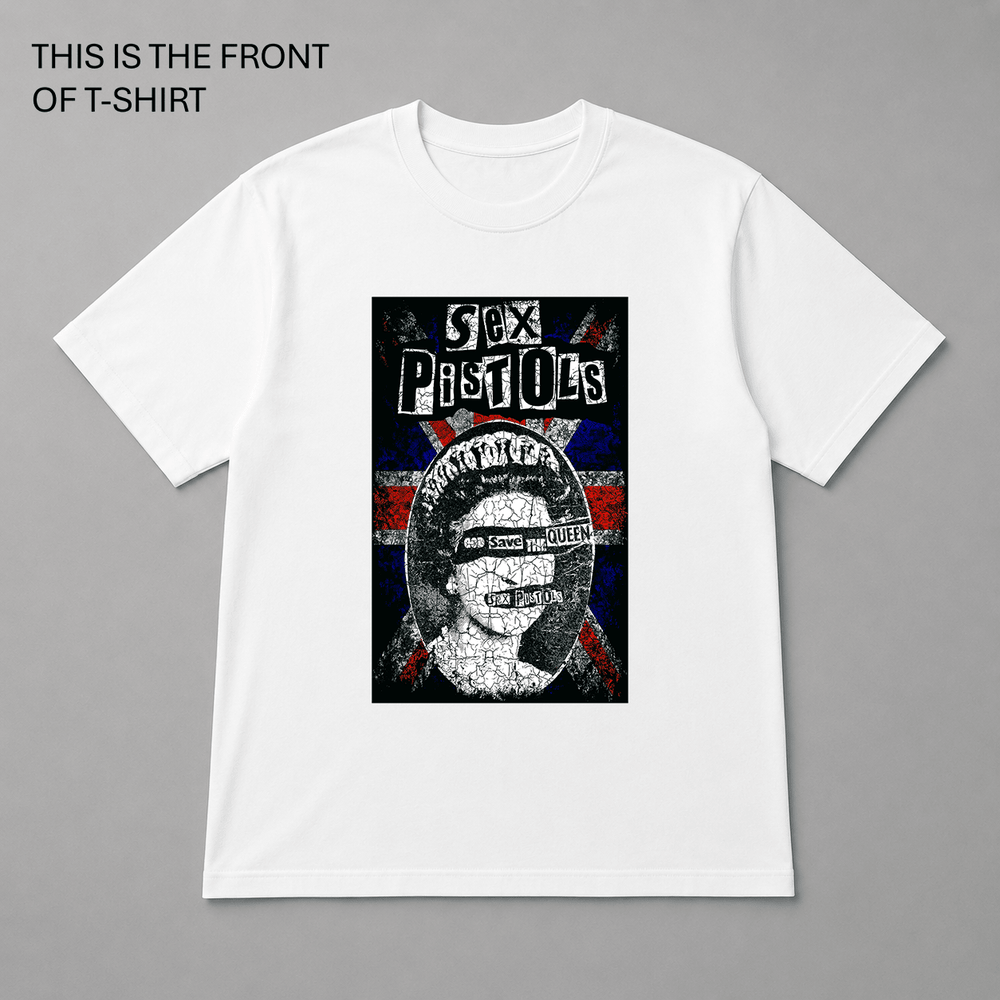 BDG Graphic T-Shirt - Sex Pistols - God save the Queen - Built Different Goods