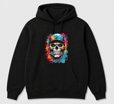 BDG Graphic Hoodie - Neon Skull