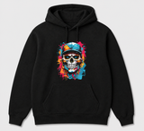 BDG Graphic Hoodie - Neon Skull