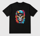 BDG Graphic T-Shirt - Neon Skull Head