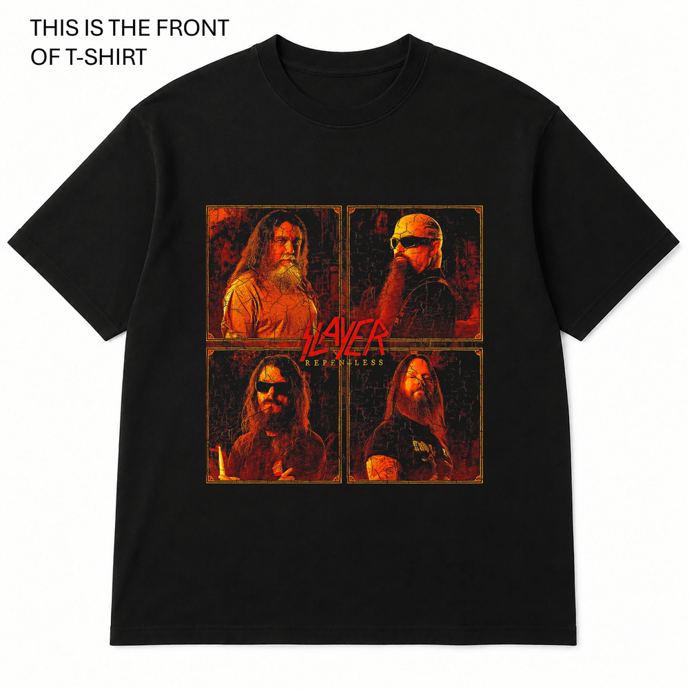 BDG Graphic T-Shirt - Slayer - Built Different Goods