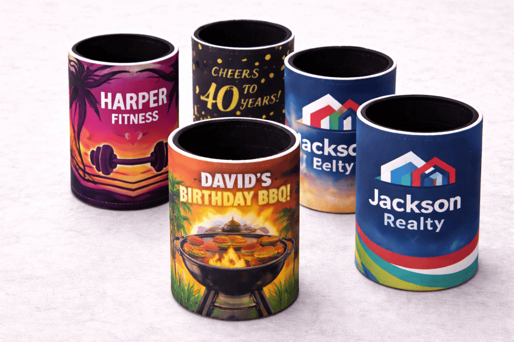 Custom Printed Stubby Holder – 5mm Neoprene 375ml - Built Different Goods