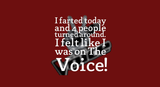 5mm Neoprene Stubby Holder for 375ml Cans - Farted - The Voice - Built Different Goods