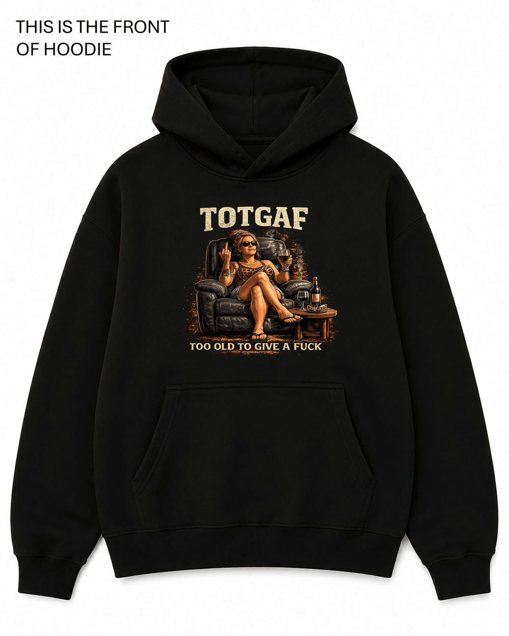 BDG Graphic Hoodie - TOTGAF - Built Different Goods