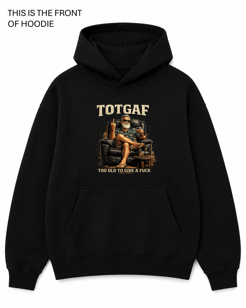 BDG Graphic Hoodie - TOTGAF - Built Different Goods