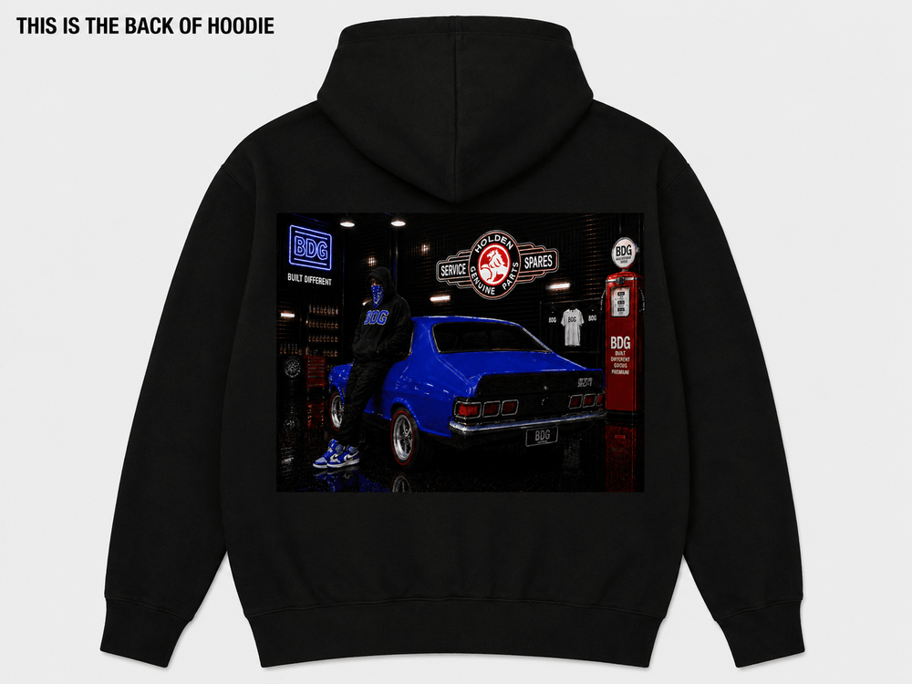 BDG Graphic Hoodie - Holden Torana XU1 - Built Different Goods