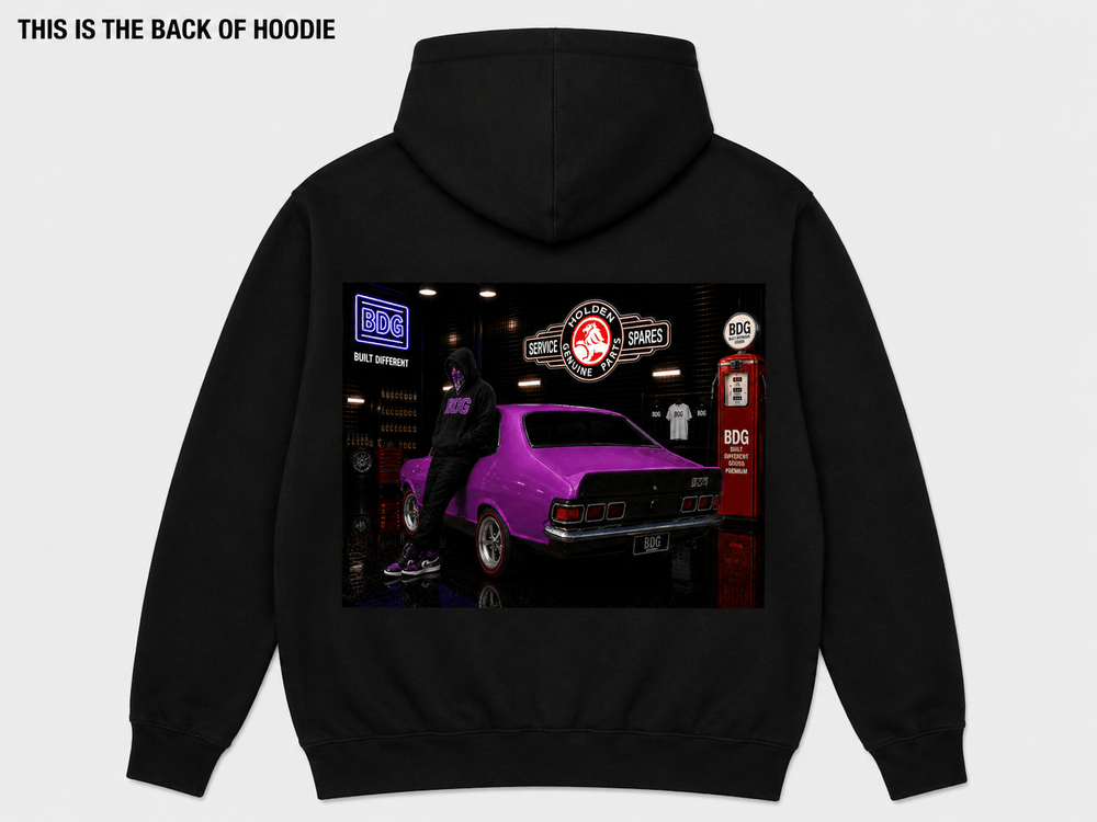 BDG Graphic Hoodie - Holden Torana XU1 - Built Different Goods