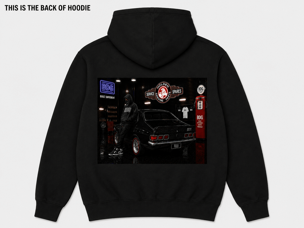 BDG Graphic Hoodie - Holden Torana XU1 - Built Different Goods