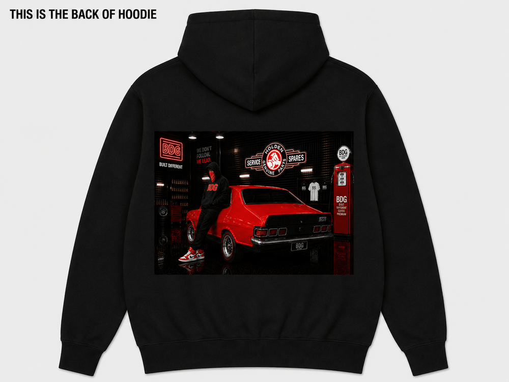 BDG Graphic Hoodie - Holden Torana XU1 - Built Different Goods
