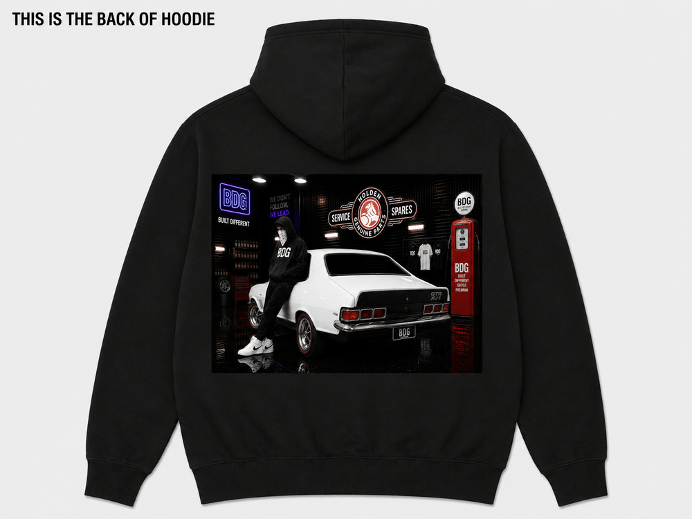 BDG Graphic Hoodie - Holden Torana XU1 - Built Different Goods