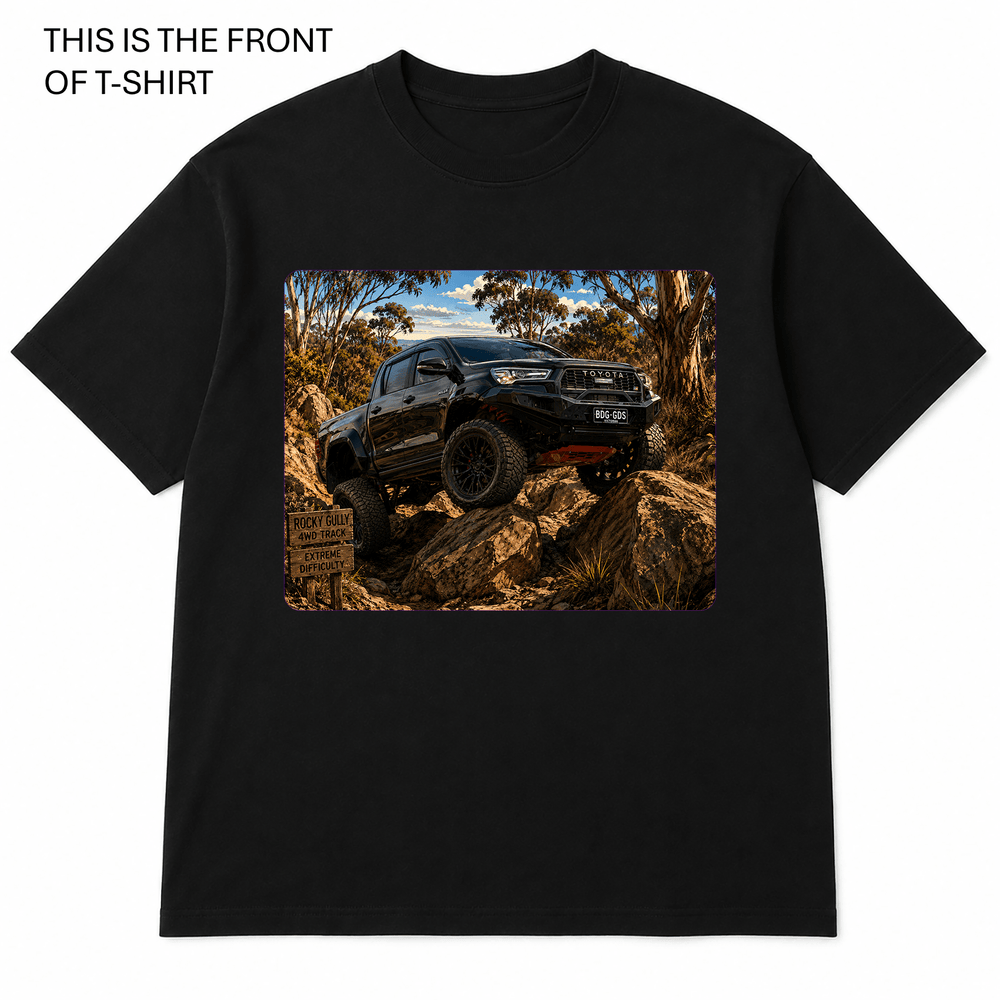 BDG Graphic T-Shirt - Toyota Hilux GR Sports - Built Different Goods