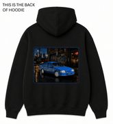 BDG Graphic Hoodie - Holden VK SS Blue Meanie - Built Different Goods