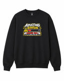 Adulting Status Graphic Crewneck Sweatshirt - Built Different Goods