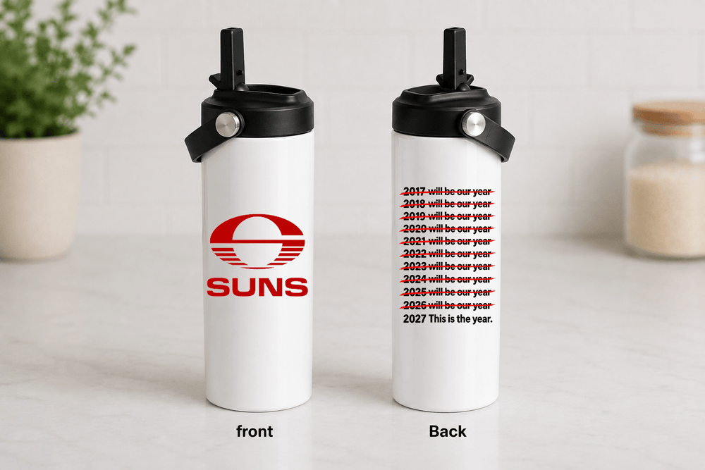 AFL 20oz Stainless Steel Tumbler – Will Be Our Year - Built Different Goods