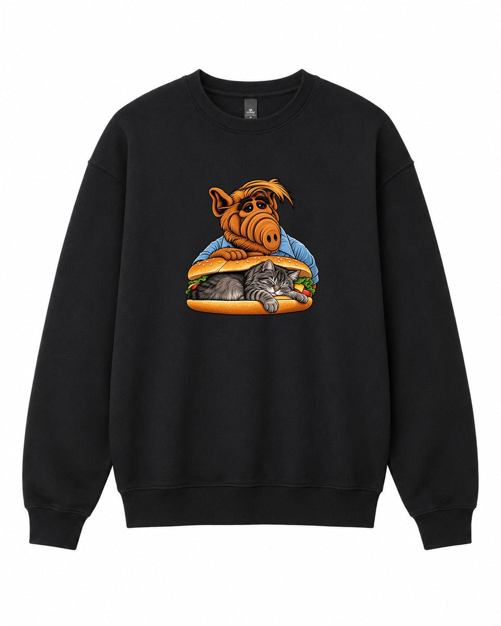 Alf Sandwich Graphic Crewneck Sweatshirt - Built Different Goods