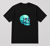 BDG Graphic T-Shirt - Aqua Skull