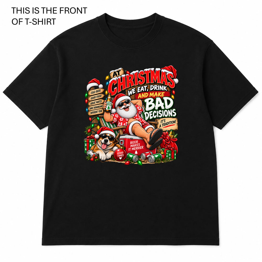 At Christmas Graphic T-Shirt - Built Different Goods