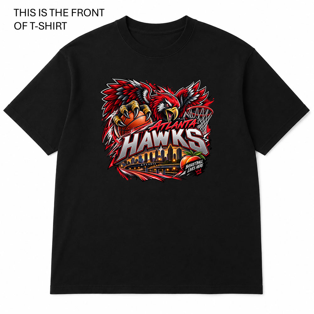Atlanta Hawks Graphic T-Shirt - Built Different Goods