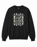Bat Shit Crazy Graphic Crewneck Sweatshirt