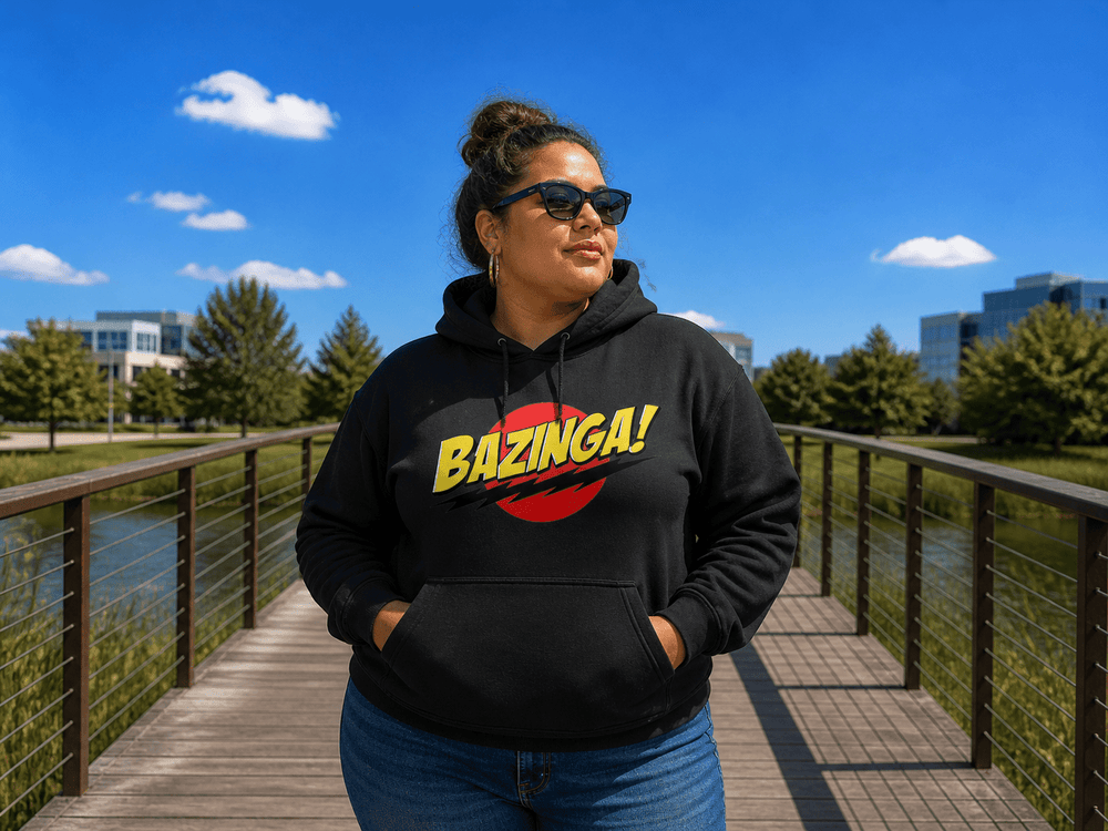 BDG Graphic Hoodie - Bazinga - Built Different Goods