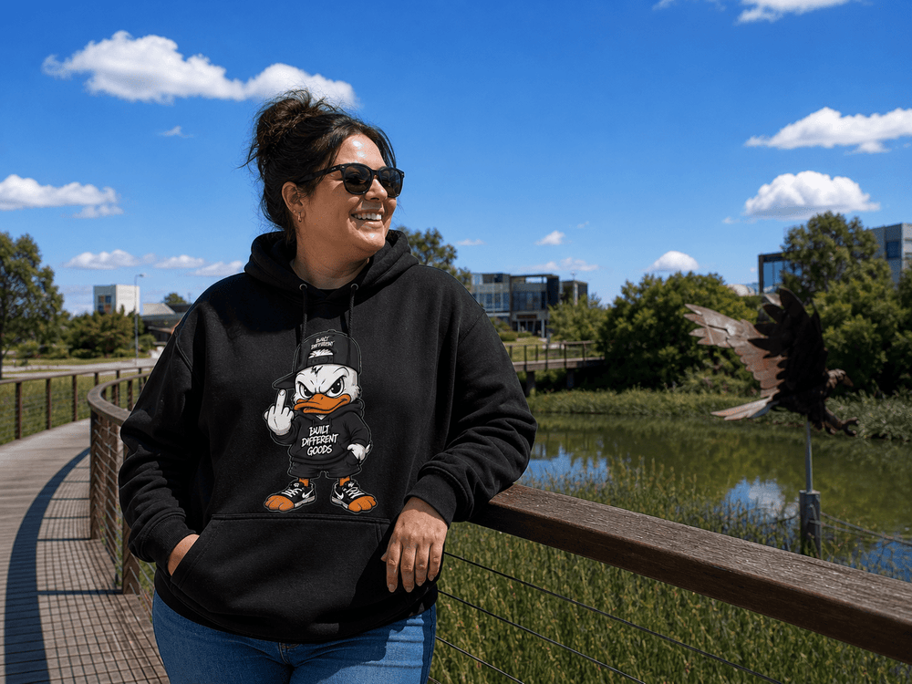 BDG Graphic Hoodie - BDG Duck - Built Different Goods