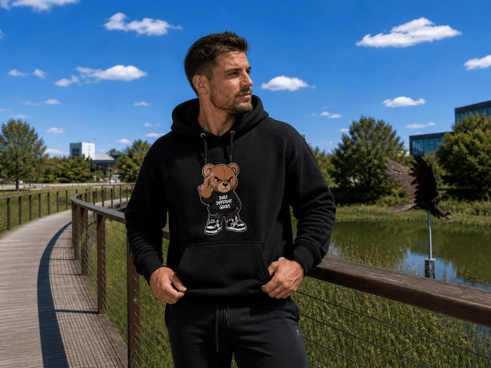 BDG Graphic Hoodie - BDG Teddy - Built Different Goods