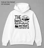 BDG Graphic Hoodie - Best Memories are Made Camping - Built Different Goods
