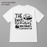 BDG Graphic T-Shirt - The Best Memories are Made Camping - Built Different Goods
