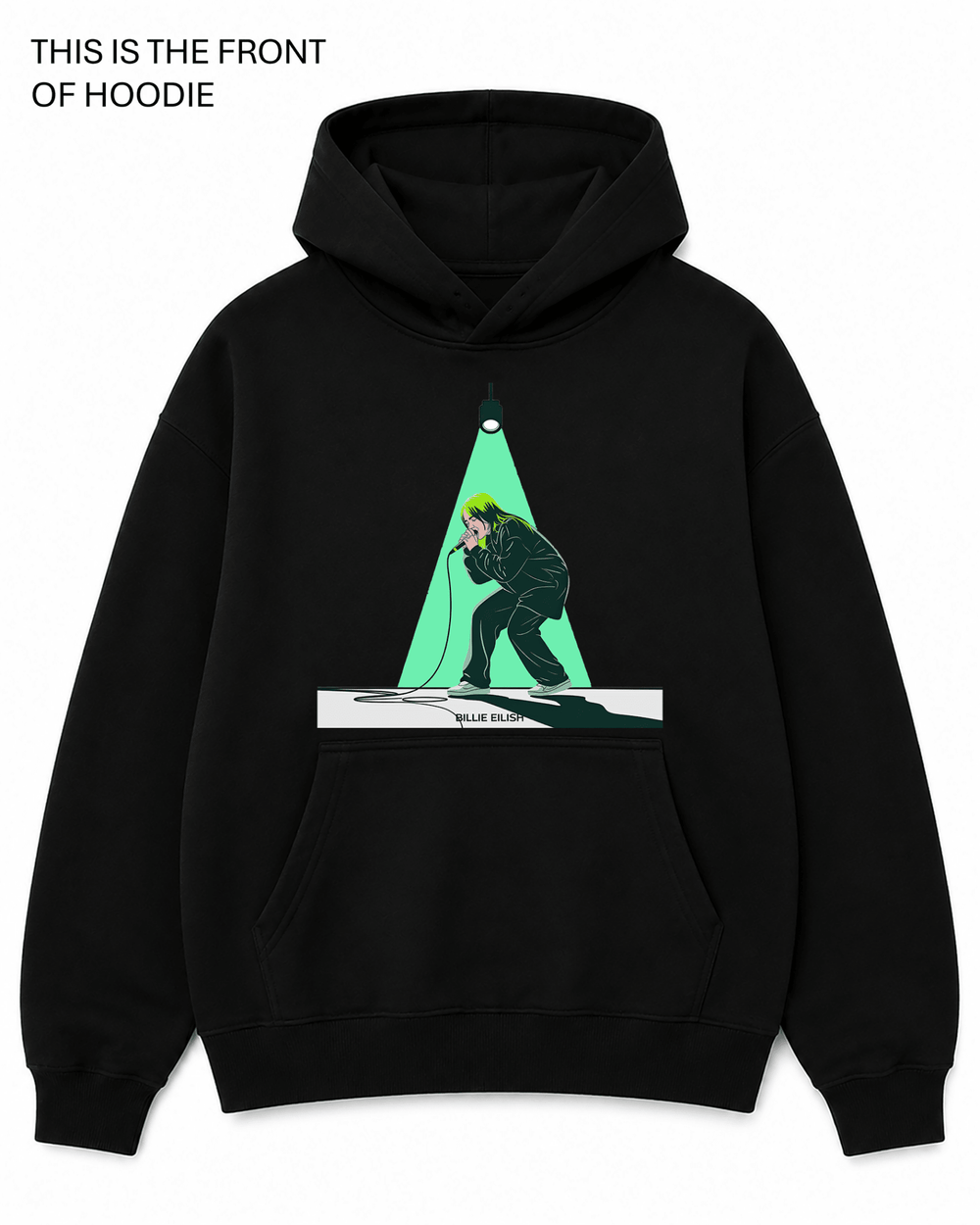 BDG Graphic Hoodie - Billie Eilish - Built Different Goods