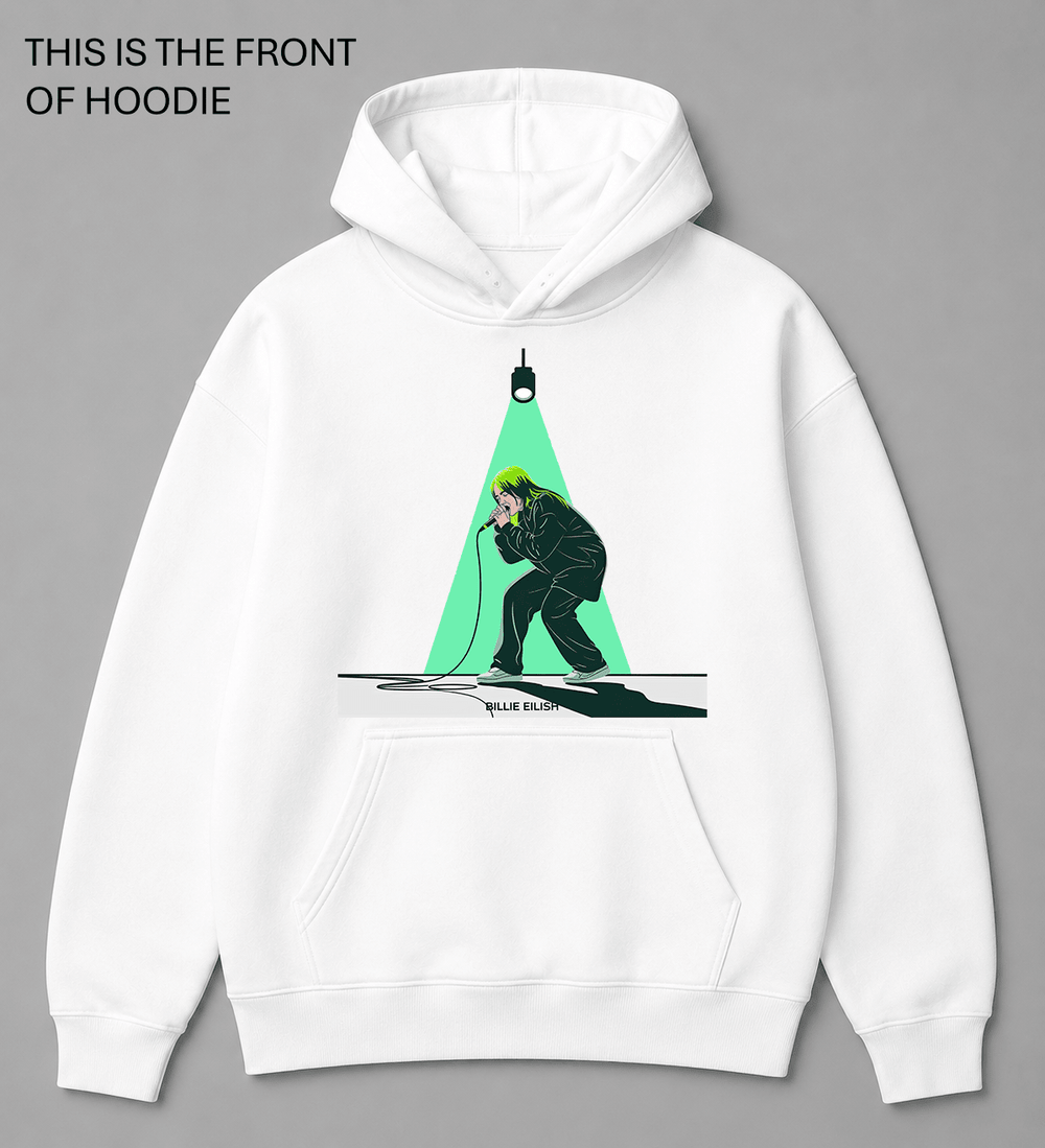 BDG Graphic Hoodie - Billie Eilish - Built Different Goods
