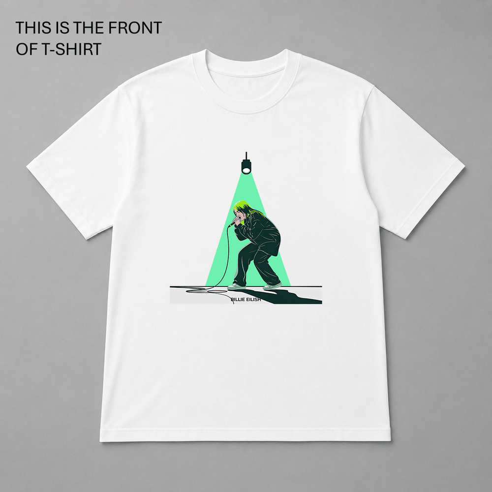 BDG Graphic T-Shirt - Billie Eilish - Built Different Goods