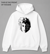 Premium graphic hoodie featuring the Bob Dylan design by Built Different Goods. Comfortable everyday hoodie available in sizes S to True 5XL.
