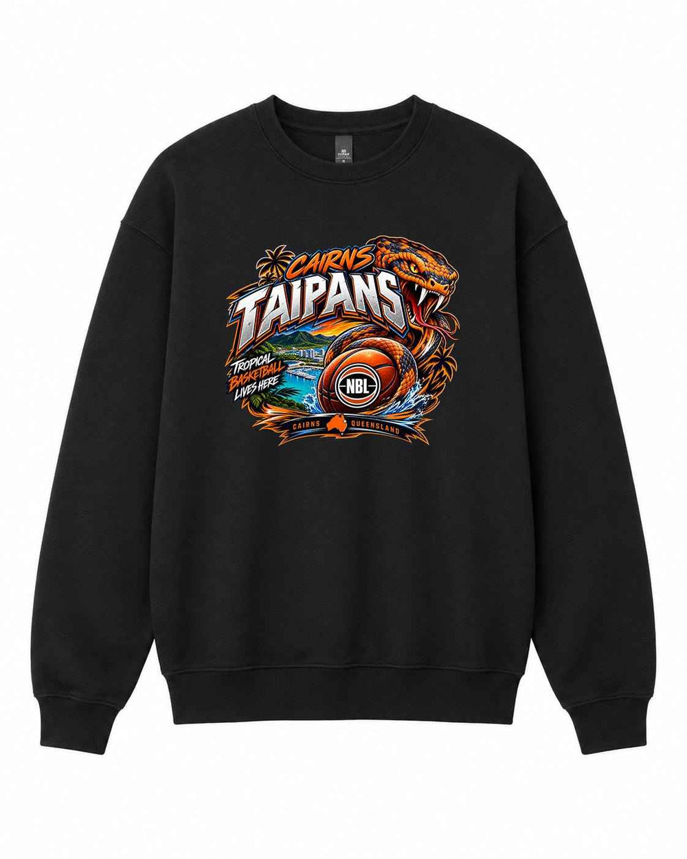 Cairns Taipans NBL Graphic Crewneck Sweatshirt