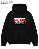 BDG Graphic Hoodie - Certified Bush Mechanic