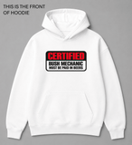 BDG Graphic Hoodie - Certified Bush Mechanic - Built Different Goods