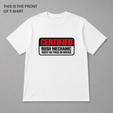 BDG Graphic T-Shirt - Certified Bush Mechanic - Built Different Goods