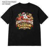 Christmas Lunch Graphic T-Shirt - Built Different Goods