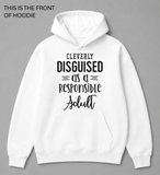 BDG Graphic Hoodie - Cleverly Disguised as a Responsible Adult