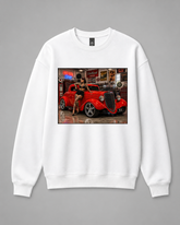 BDG Crew Neck Sweatshirt - Ford 1932, 3 Window Hot Rod