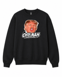 BDG Crew Neck Sweatshirt - Trump CHY-NAH - Built Different Goods