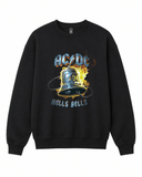 BDG Crew Neck Sweatshirt - ACDC Hells Bells - Built Different Goods
