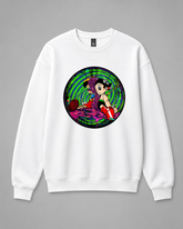 BDG Crew Neck Sweatshirt - Astro Boy And Pinocchio