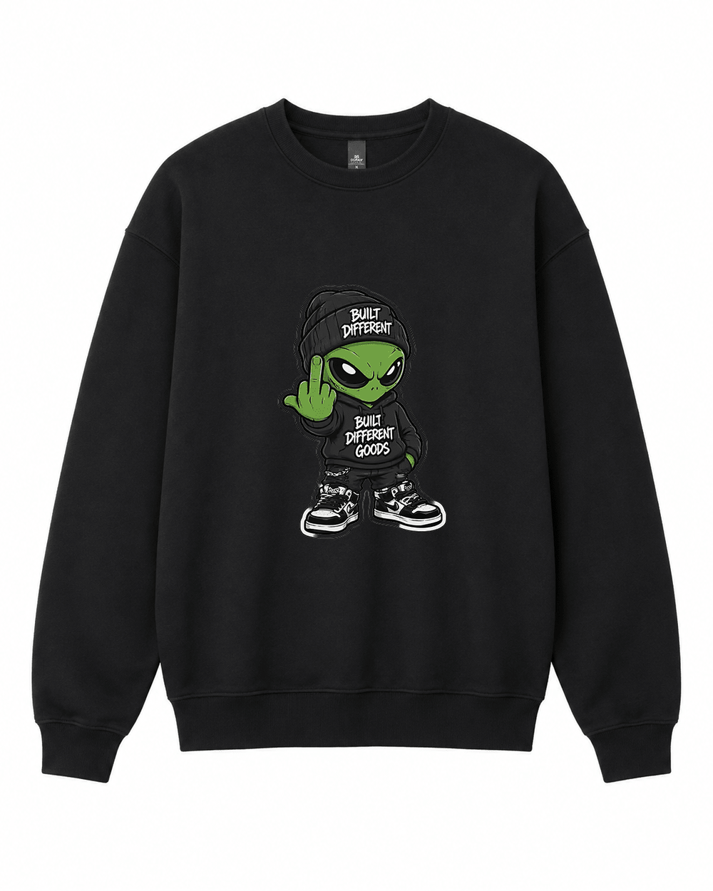 BDG Crew Neck Sweatshirt - BDG Alien - Built Different Goods