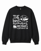 BDG Crew Neck Sweatshirt - Best Memories are Made Camping