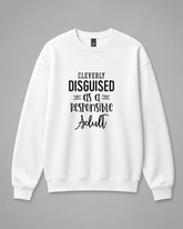 BDG Crew Neck Sweatshirt - Cleverly Disguised as a responsible adult